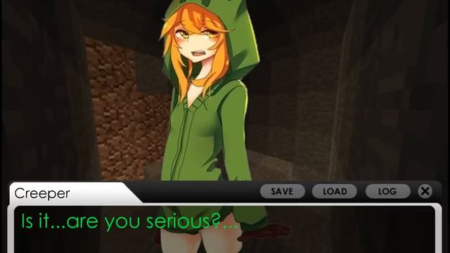 Minecraft A True Love 2 DEMO|Viewer discression is advised Creeper ending смотреть онлайн