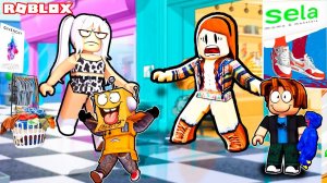 МОЯ МАМА ЗАБЫЛА МЕНЯ В МАГАЗИНЕ! ЕСТЬ ТОЛЬКО 5 СЕКУНД СПРЯТАТЬСЯ ROBLOX SELA Монстры против Мам