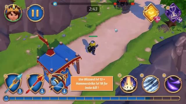 Royal Revolt 2 - Tutorial Skull Tower Tips ! смотреть онлайн