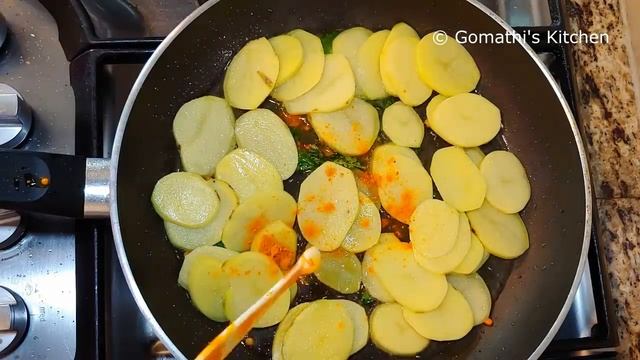 உருளைக்கிழங்கு வறுவல் செய்வது எப்படி | potato fry in tamil | potato fry recipe in tamil смотреть онлайн