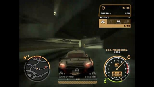 Need for speed most wanted(2005) ATI radeon mobility HD4200 gameplay смотреть онлайн
