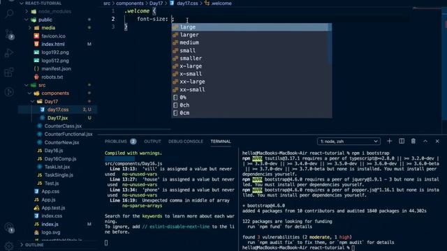 #17 React Basic to Pro Bangla Video Tutorial - How to add styling in React - External, Scoped, more смотреть онлайн