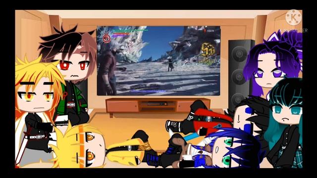 Demon slayer reacts to Devil may cry 5 (bullying Virgil) read description смотреть онлайн