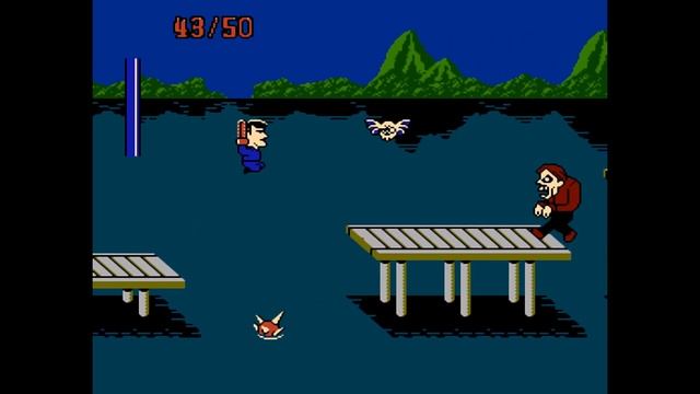 Evil Dead: Ash lives! (Hack of Splatterhouse: Wanpaku Graffiti) NES - Walkthrough смотреть онлайн