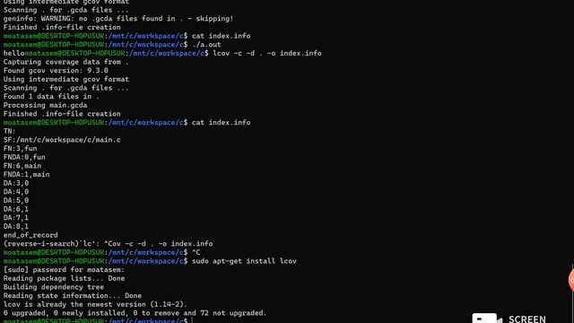 Code Coverage using Lcov [عربى] смотреть онлайн
