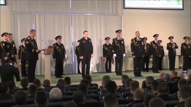 Присвоение воинского звания КОНТР-АДМИРАЛ нашему земляку капитану 1 ранга Гринкевич А.П. смотреть онлайн