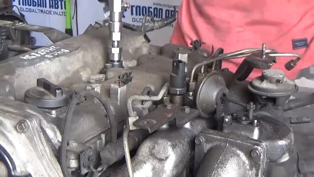 Проверка компрессии двигателя D4CB 2437894 Sorento 145 л.с. смотреть онлайн