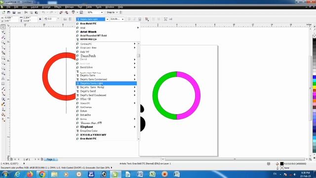 3D Graphic In Corel Draw || Rajesh Technical And Motivation || How To Make 3D Text In Corel