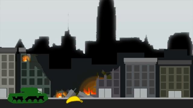 Godzilla VS Tank | Sticknodes Animation смотреть онлайн