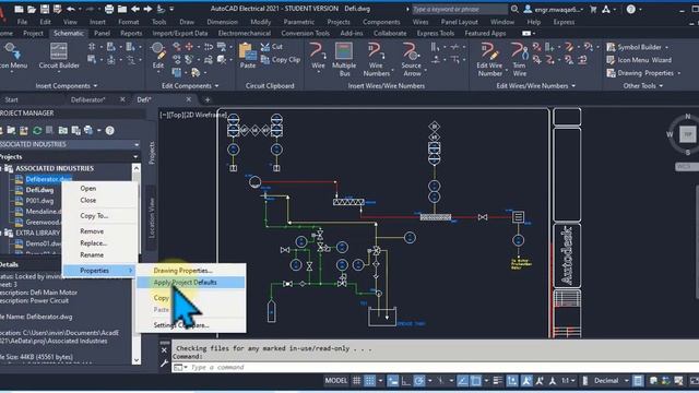 AutoCAD Electrical Tutorial 3.3: Drawing Settings and Templates Differences смотреть онлайн
