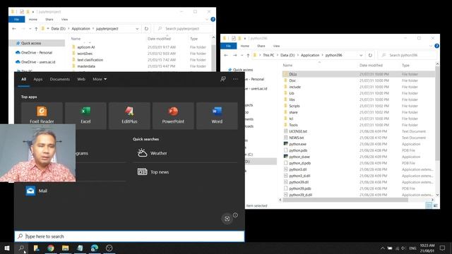 Python 3.9.6 dan Jupyter Notebook (hasil instal) смотреть онлайн