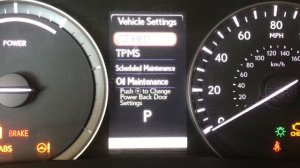 2016 Lexus RX450h (TPMS) reset