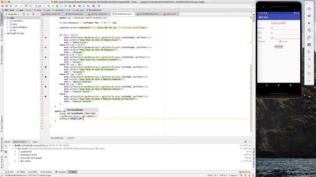 Android - v17- Intent Explicite avec Résultat en Java смотреть онлайн