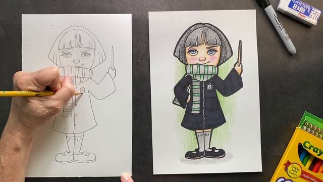 How to draw Pansy Parkinson смотреть онлайн
