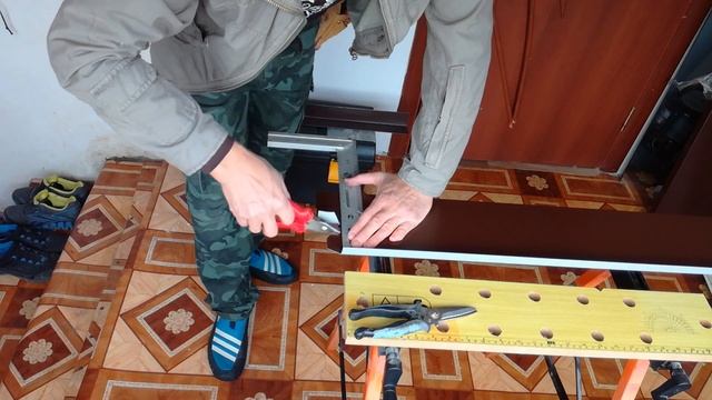 Как самому сделать откосы на окна.Откосы из металла.Отливы на окна.Обучающее видео.Отделка фасадов. смотреть онлайн