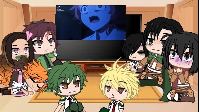 aot demon slayer mha react to tpn ??? Have fun смотреть онлайн