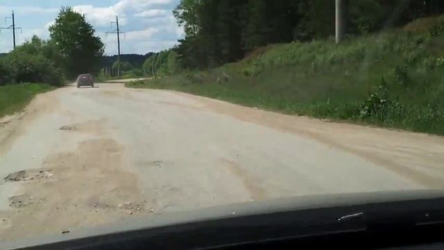 Дорога "Ланьшино-Поленово", Тульская обл. Часть 2. смотреть онлайн