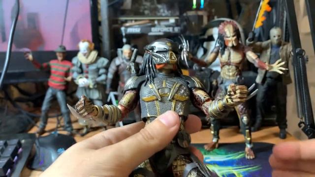 Обзор фигурки Хищника Neca Predator 2018 Ultimate Predator Figure Review смотреть онлайн