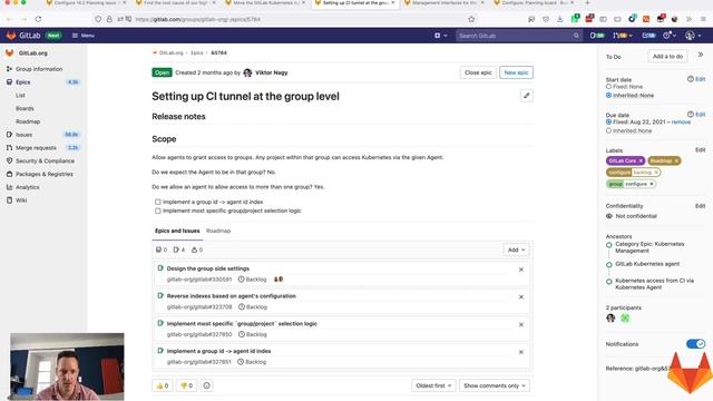 GitLab 14.2 Kickoff - Configure Configure смотреть онлайн