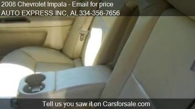 2008 Chevrolet Impala LT - for sale in Montgomery, AL 36105 смотреть онлайн