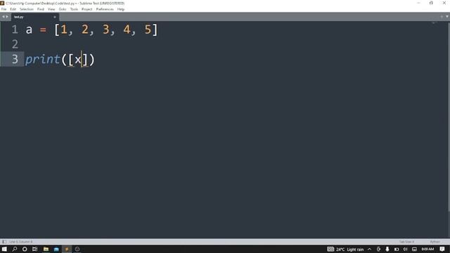 List Comprehensions in python смотреть онлайн