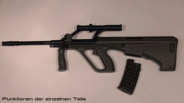 JG Steyr AUG A1 - Airsoft Review [HD] смотреть онлайн