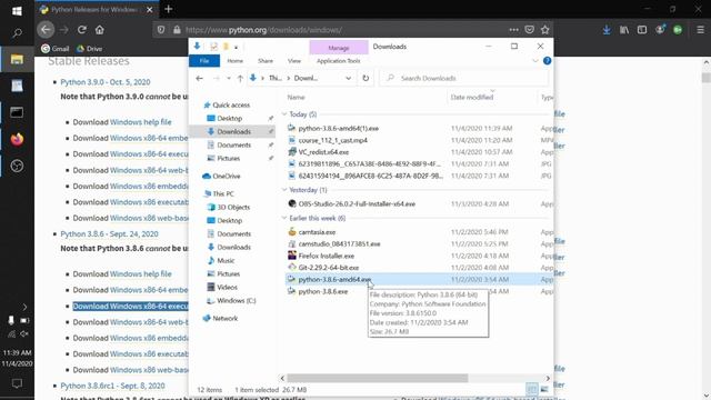 Getting ready to learn Python, Windows edition #4: Installing and running Python смотреть онлайн