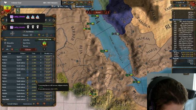 Europa Universalis 4 Playthrough As Aksum part 5 смотреть онлайн