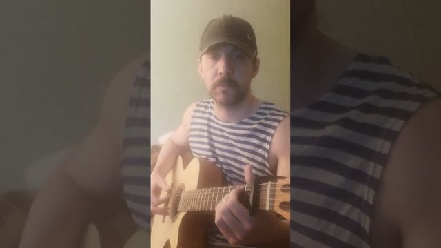 дядя Вова подбирает на гитаре Нурминский Очи ? аккорды Em Am Em D строй на полтона ниже #shorts смотреть онлайн