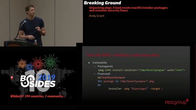 BG - Unpacking pkgs: A look inside macOS Installer packages and common security flaws - Andy Grant смотреть онлайн