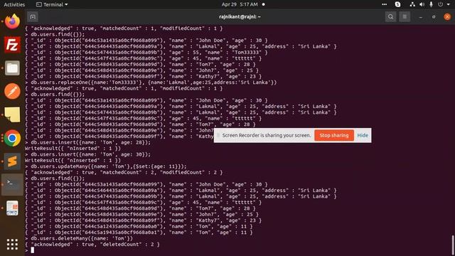 MongoDB Tutorial in Hindi #6 Delete the Documents into Collections MongoDB смотреть онлайн