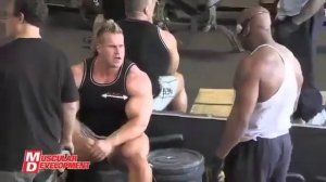 Бодибилдер Джей Катлер Безумные тренировки ног