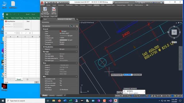 AutoCAD data retrieve and load into MS Excel смотреть онлайн