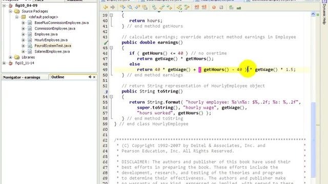 F2L2@6 HourlyEmployee java inheriting directly from an abstract superclass смотреть онлайн