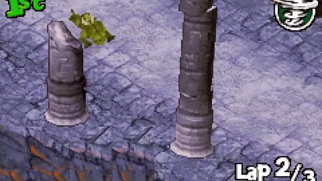 Shrek Smash n' Crash Racing GBA - Прохождение/Walkthrough (Tournament) смотреть онлайн