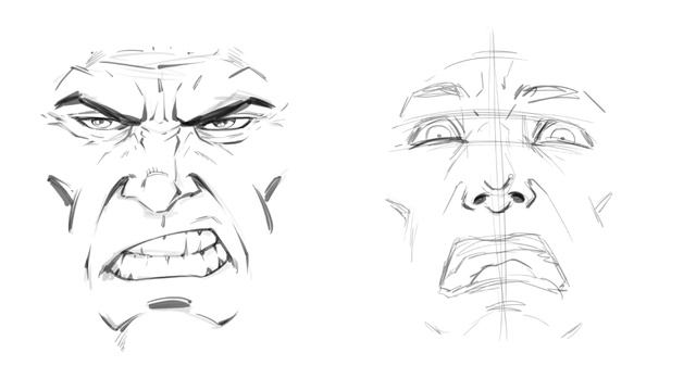 How to Draw Facial Expressions for Comics - Fear and Anger смотреть онлайн