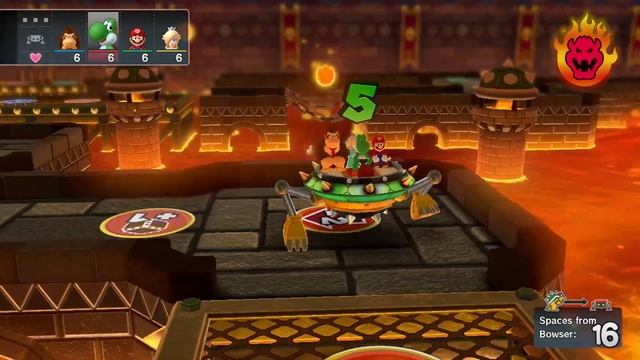 Mario Party 10 Bowser Party #269 Donkey Kong, Yoshi, Mario, Rosalina Chaos Castle Master Difficulty смотреть онлайн