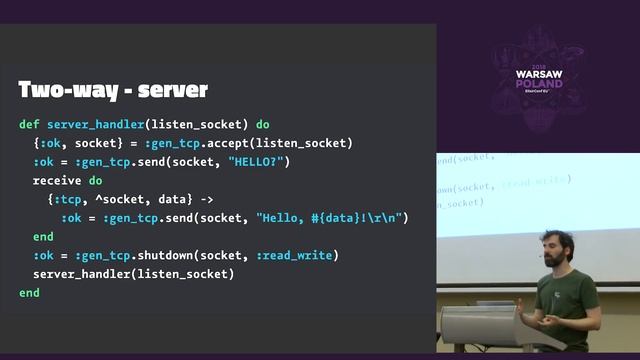 Going low level with TCP sockets and :gen_tcp - Orestis Markou - ElixirConf EU 2018 смотреть онлайн