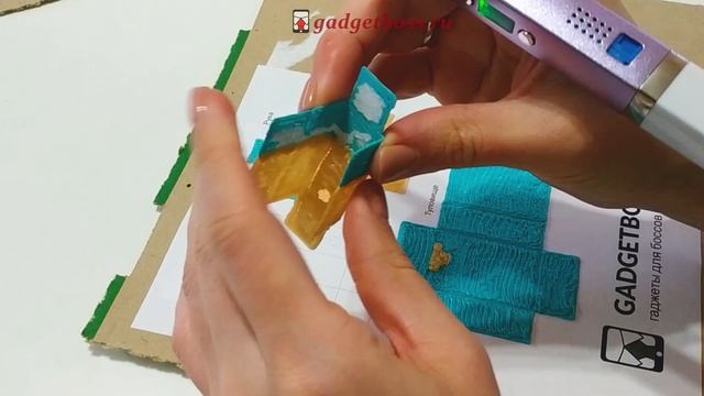 Стив Майнкрафт 3D ручкой | 3D Pen Making Minecraft Steve | gadgetboss.ru смотреть онлайн