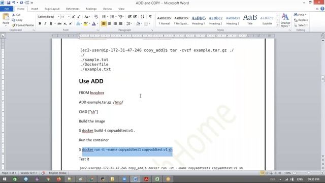 Difference between ADD and COPY in Dockerfile Real use cases | Dockerfile instructions ADD and COPY смотреть онлайн