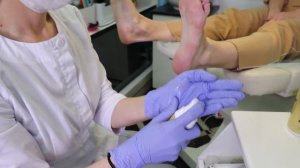 Препаратный педикюр Golden Trace. Как делать педикюр?