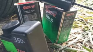 Nissan Atlas.Замена масла в мосту и кпп.