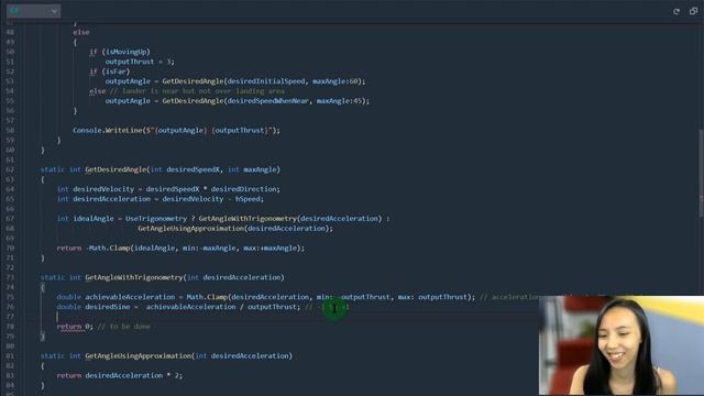 Mars Lander 2 trigonometry - C# tutorial - CodinGame смотреть онлайн