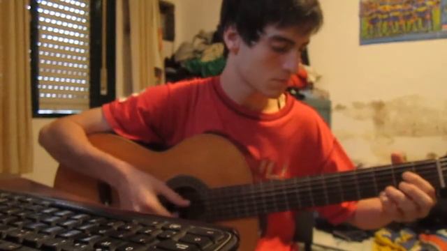 What a Wonderful World guitar cover (Que mundo maravilloso) - Louis Armstrong смотреть онлайн