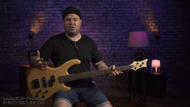 Бас-гитара DEAN E1PJ (с датчиками в стиле Jazz Bass и Precision) смотреть онлайн