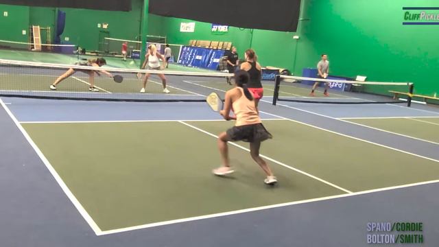 Jana Spano/Jayme Cordie VS Heather Smith/Christina Bolton Women's Doubles 4.5's Rec Game 2020 смотреть онлайн