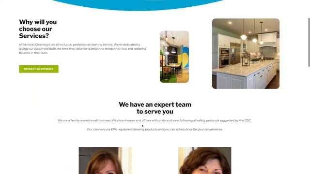 cleaning company website design powered by Wordpress смотреть онлайн