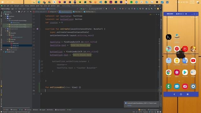#38 Android Kotlin Development 2022 [Arabic] | onClick смотреть онлайн
