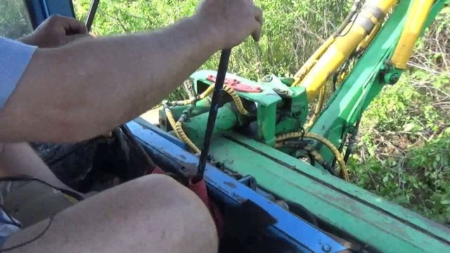 Показываю как можно работать задней установкой, или как он меня заё... смотреть онлайн