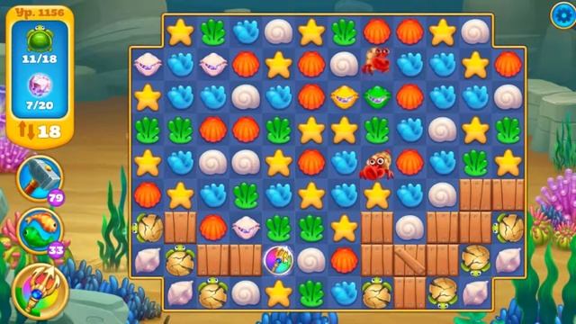 Seascapes: Trito's Adventure. Earth. 1156 уровень. смотреть онлайн